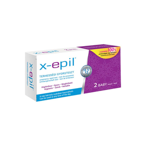 X-Epil - terhességi gyorsteszt csíkok (2db)